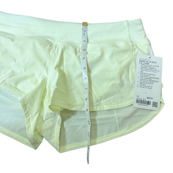 Lululemon Speed Up Low-Rise Lined Short 2.5" in Elixir Womens size 10 W7AVSR - Picture 8 of 16